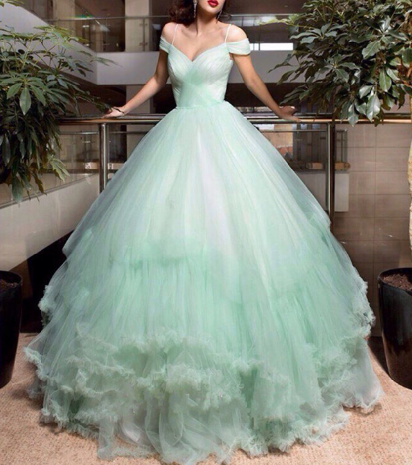 Mint Dresses for Outdoor Wedding